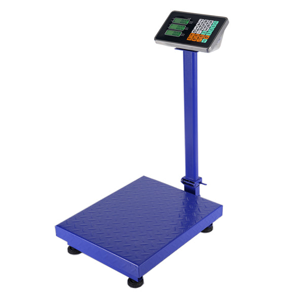 300kg Digital Platform Scale – Heavy-Duty Floor & Postal Weighing Scale with LCD Display