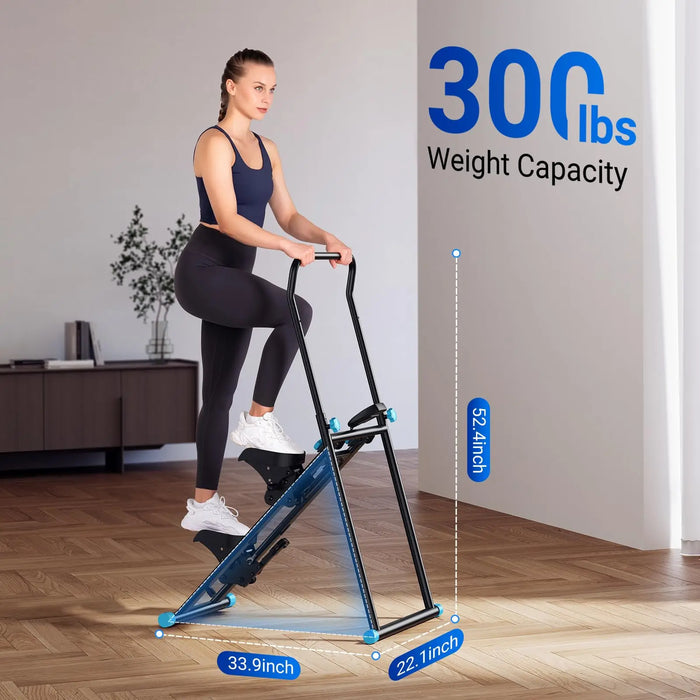 Stair Stepper Machine – Folding Vertical Climber, Compact Cardio Exercise Equipment