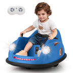 SEDOL 12V High-Torque Kids Bumper Car with Dual 10,000 RPM Motors 360° Zero-Turn Dual Levers Parental Remote Control and Wall-Safe Reinforced Bumper