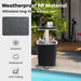 Portable Cooler Side Table – 3-in-1 Ice Chest, Side Table & Bottle Opener Unit