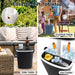 Portable Cooler Side Table – 3-in-1 Ice Chest, Side Table & Bottle Opener Unit