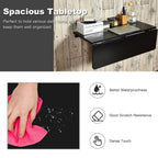 80 X 60 Cm Wall Mounted Folding Table Drop-Leaf Floating Writing Desk