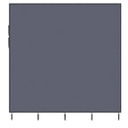 67" Portable Clothes Wardrobe – 12-Shelf Fabric Closet Organiser (Grey)