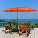 4.5m Double-Sided Outdoor Garden Parasol