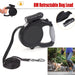 SEDOL Heavy Duty Retractable Dog Leash – 8M Automatic Extendable Lead for Large Dogs up to 50KG, Durable Nylon Pet Walking Leash with Lock & Grip Handle