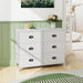 Dresser with 6 Foldable Fabric Drawers Living Room Bedroom