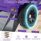 SEDOL 12V Electric Ride-On Truck for Kids with Parental Remote Control Dual 25W Motors All-Terrain Shock Absorbers LED Headlights and Soft-Start Safety System