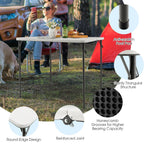 Folding Camping Table with Handle for Indoor Outdoor Use