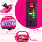 SEDOL 12V High-Performance Kids Bumper Car with 360° Rotation Parental Remote Control Wireless Bluetooth Audio and LED Light Show – 30kg Capacity