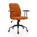 Adjustable Velvet Rocking Leisure Chair with Padded Seat
