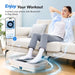 Vibration Plate Exercise Machine – Whole Body Workout Fitness Platform with Remote, Resistance Bands & Bluetooth