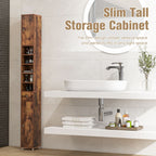 180CM Tall Freestanding Bathroom Cabinet with 2 Doors and 1 Drawer