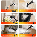 SEDOL 1000W High Pressure Steam Cleaner with 7-Piece Accessory Kit – Handheld Chemical-Free Multi-Surface Steam Cleaner for Tile, Windows, Carpets & Car Interiors