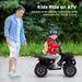 6V Kids Quad Ride-On – One-Button Start ATV with Tread Tires & MP3 Player