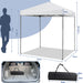 2x2m Pop-Up Canopy Tent with Adjustable Height