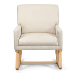 Fabric Upholstered Recliner Rocking Chair Armchair Lounge Sofa Seat Relax Rocker