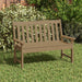 132cm HDPE Garden Bench – All-Weather Outdoor Seating with Backrest & Armrests