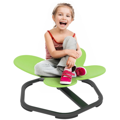 SEDOL Butterfly-Shaped Kids Swivel Chair – 360° Sensory Spinning Seat with Non-Slip Base, Steel Frame & Wide Fun Design for Ages 3-6