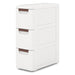 3/4/5-Drawer Narrow Storage Cabinet for Small Space