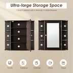 3-Tier Mirrored Wall Mounted Bathroom Cabinet