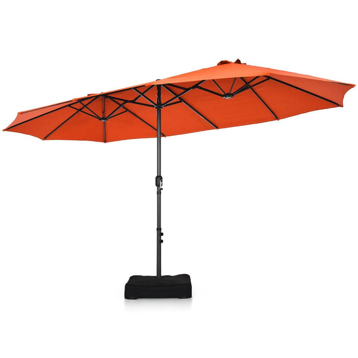 4.5m Double-Sided Outdoor Garden Parasol