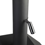 Outdoor Wood-Fired Pizza Oven – Portable Garden Pizza Maker with Stone, Peel & Grill Rack