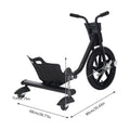 SEDOL 16-Inch Drift Scooter Trike – Kids 360° Rotating Pedal Drift Bike with Adjustable Seat, Rear Wheel Lights & Stable Design for Ages 6+