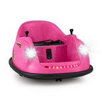 SEDOL 12V High-Torque Kids Bumper Car with Dual 10,000 RPM Motors 360° Zero-Turn Dual Levers Parental Remote Control and Wall-Safe Reinforced Bumper