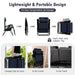 Folding Zero-Gravity Recliner – Outdoor Patio Lounge Chair with Removable Headrest & Tray