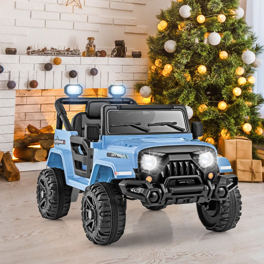 SEDOL 12V High-Performance Kids Ride-On Truck with Parental Remote Control Dual 35W Motors All-Terrain Traction and Wireless Bluetooth Music Player