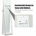 3-In-1 Mirrored Jewellery Armoire with Display Shelves