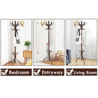 Wooden Coat and Hat Stand