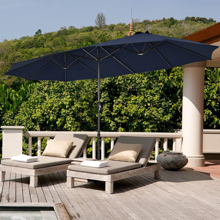 4.5m Double-Sided Outdoor Garden Parasol