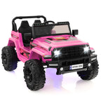 SEDOL 24V Double-Seater High-Power Kids Ride-On Truck with Parental Remote Control Dual High-Speed Motors LED Light Bars and 2-Hour Long-Play Battery – 35kg Capacity