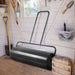 63 L Heavy-Duty Lawn Roller – Steel Garden Grass Roller with U‑Handle & Drain Plug