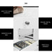 3-Drawer Dresser with 2 Open Compartments for Living Room Bedroom