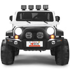 SEDOL 2-Seater 12V Electric Kids Ride-On Truck with Dual Storage Compartments Parental Remote Control High-Capacity 7Ah Battery and All-Terrain Spring Suspension – 50kg Limit