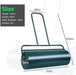 63 L Heavy-Duty Lawn Roller – Steel Garden Grass Roller with U‑Handle & Drain Plug