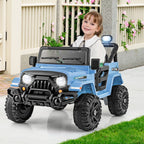 SEDOL 12V High-Performance Kids Ride-On Truck with Parental Remote Control Dual 35W Motors All-Terrain Traction and Wireless Bluetooth Music Player