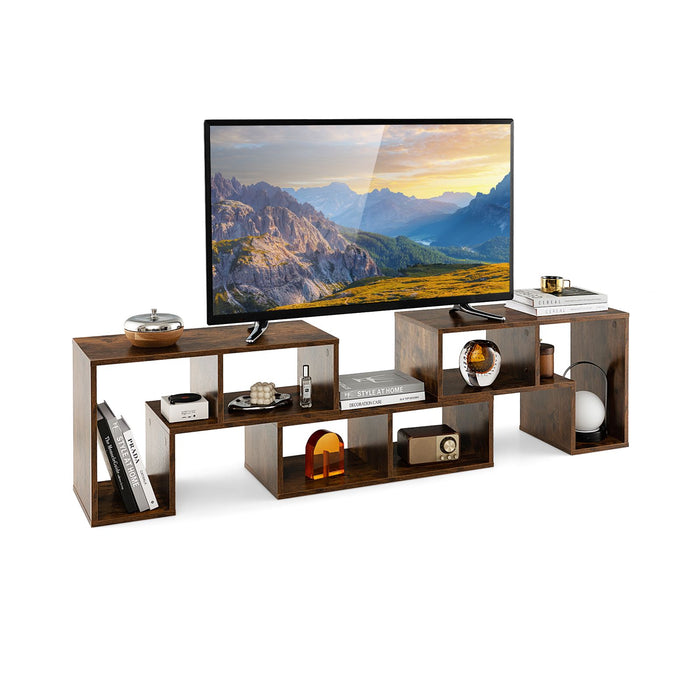3 Pieces Convertible TV Stand for Tvs up to 65 Inches
