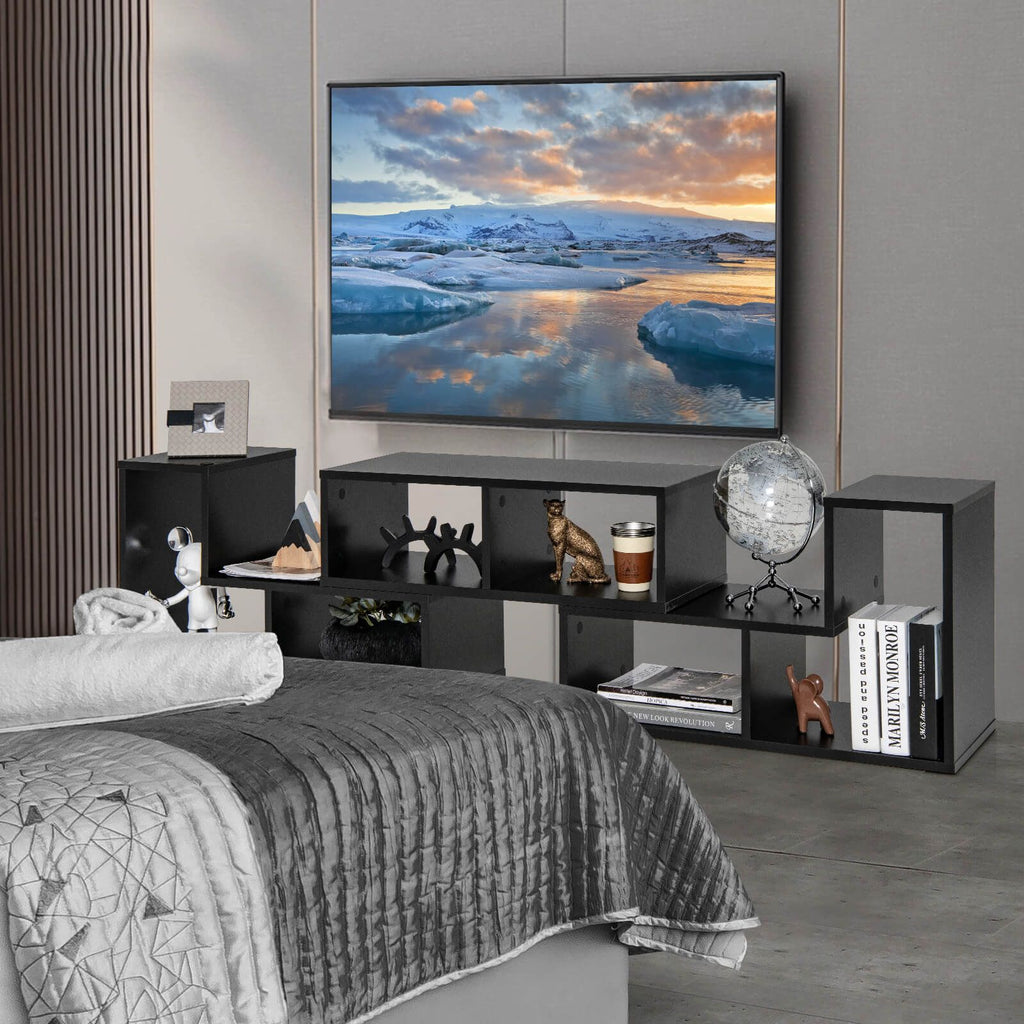 3 Pieces Convertible TV Stand for Tvs up to 65 Inches