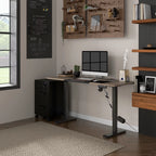 SEDOL Large Electric Standing Desk 140x70cm Height Adjustable Sit-to-Stand Workstation with 4 Smart Memory Presets Anti-Collision System and Cable Management