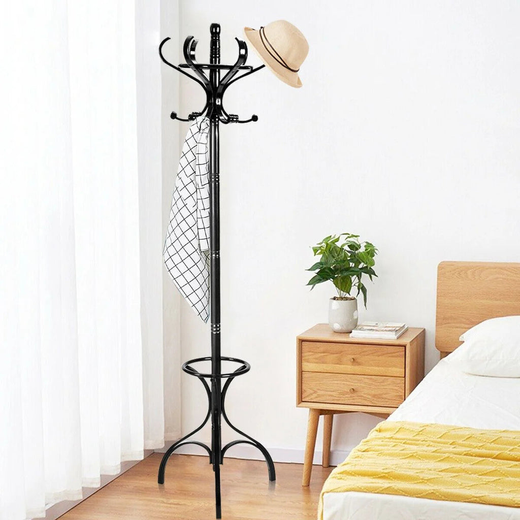 Wooden Coat and Hat Stand