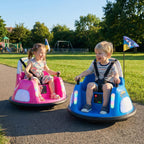 SEDOL 12V High-Performance Kids Bumper Car with 5-Point Safety Harness 360° Zero-Turn Dual Joysticks Parental Remote Control and 5-Mode LED Light Show