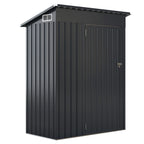 All-Weather Outdoor Storage Shed – Waterproof Garden Utility Cabinet with Sloping Roof