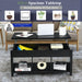 Rising Center Table with Lift Top Hidden Compartment
