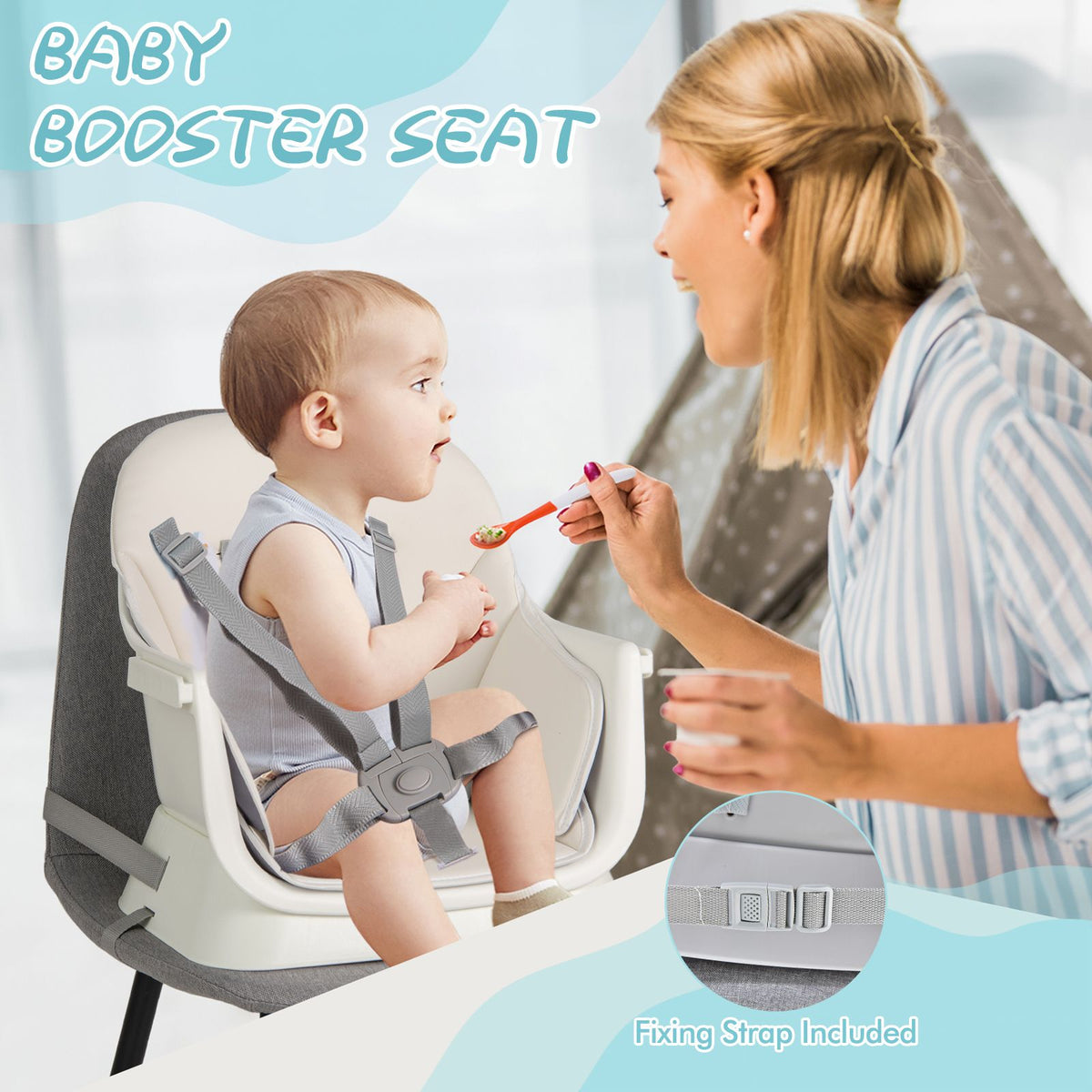 SEDOL 6-in-1 Ultimate Baby-to-Toddler High Chair & Activity Station with Building Block Tabletop Parental Booster Seat and Waterproof PU Leather Cushion – 25kg Capacity