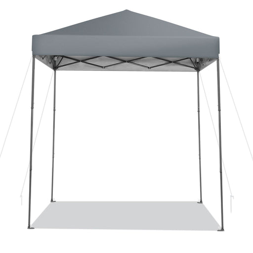 2x2m Pop-Up Canopy Tent with Adjustable Height
