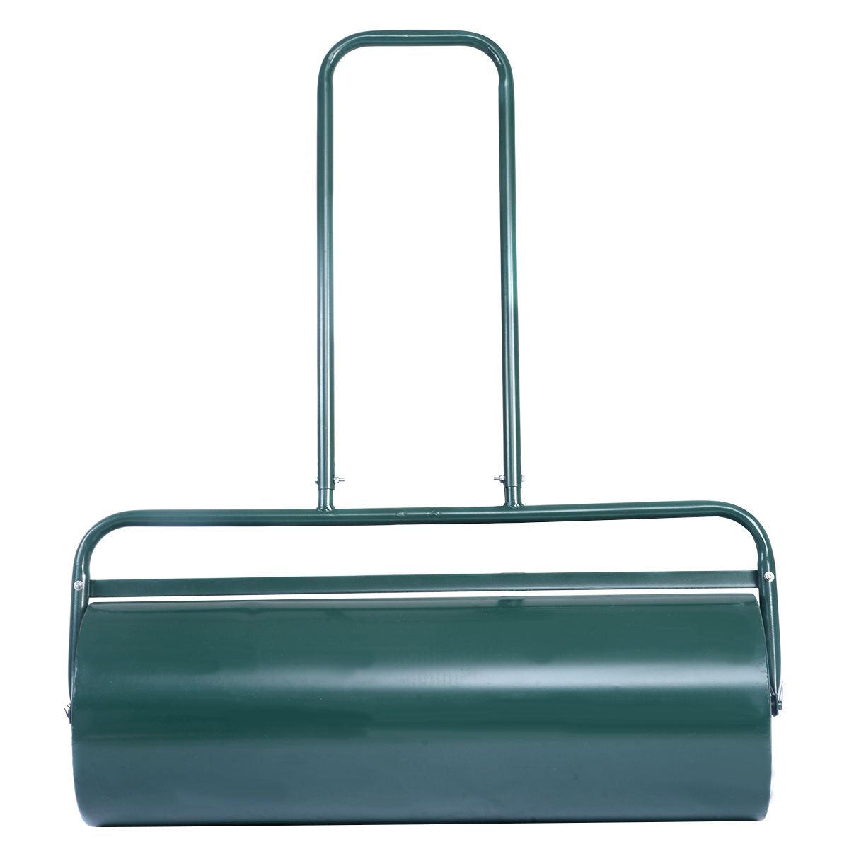 63 L Heavy-Duty Lawn Roller – Steel Garden Grass Roller with U‑Handle & Drain Plug