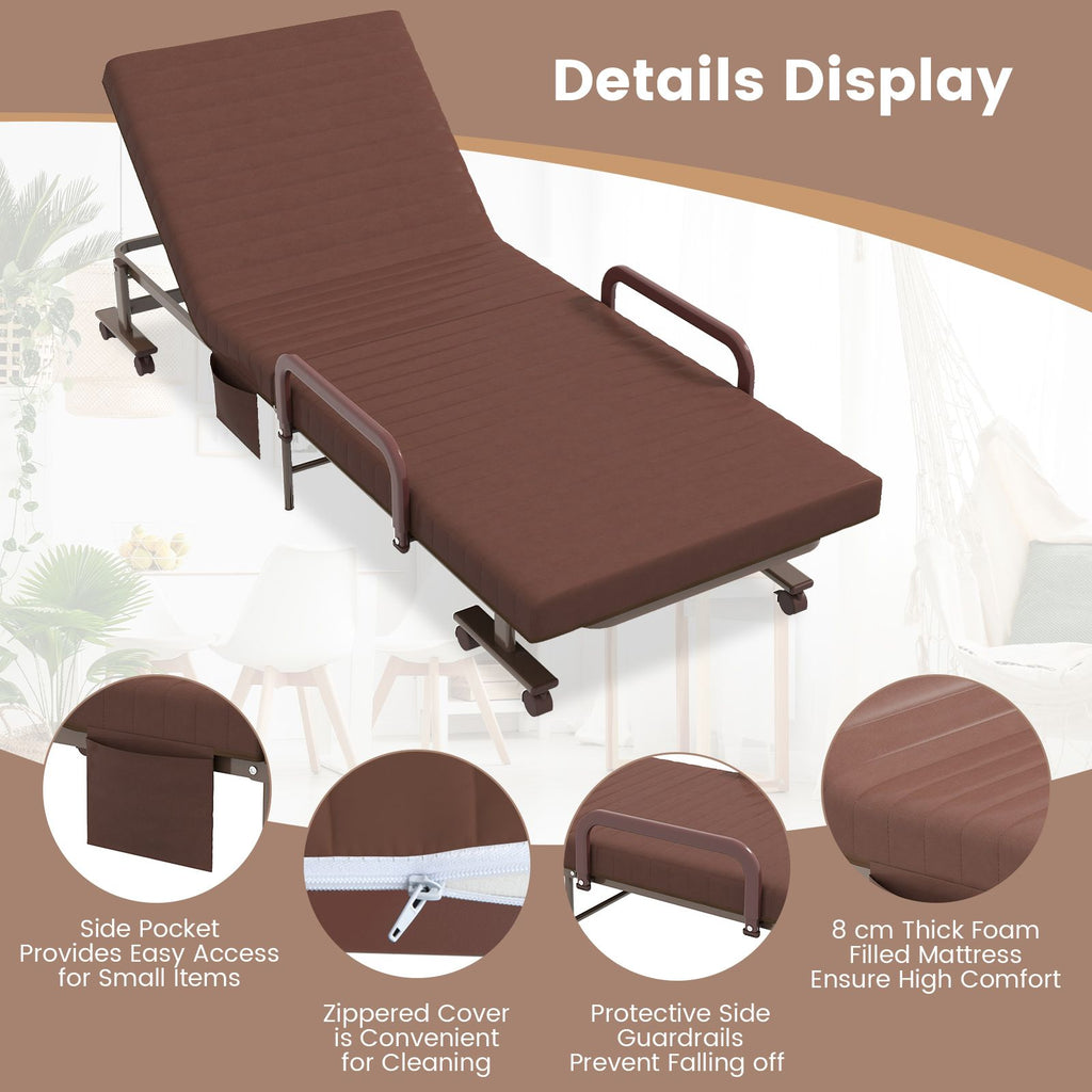 Folding Sofa Bed with Mattress